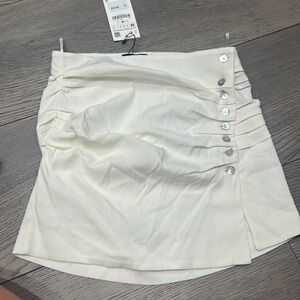 Zara white skirt